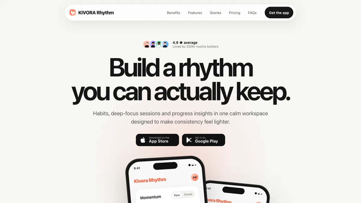 Kivora Rhythm product preview